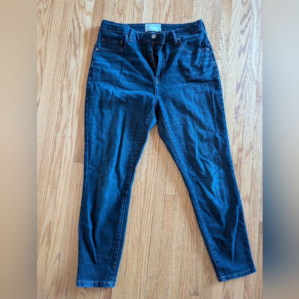 EVERLANE - Hourglass High Rise dark wash Skinny Jean Sz 31